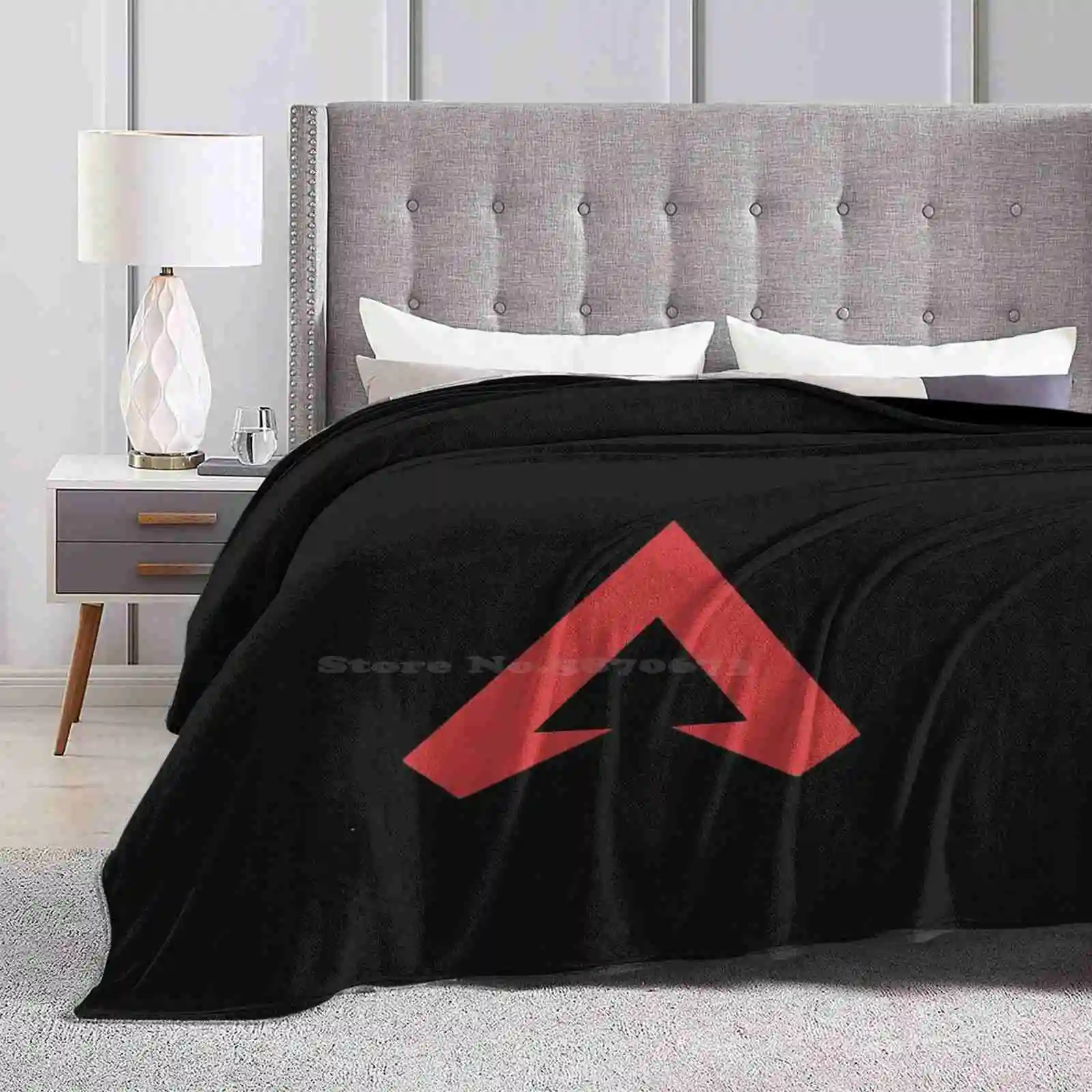 Apex Legend Super Warm Soft Blankets Throw On Sofa/Bed/Travel Apex Legend Logo Gaming Apex Legend Game Shroud Chocotaco Dr