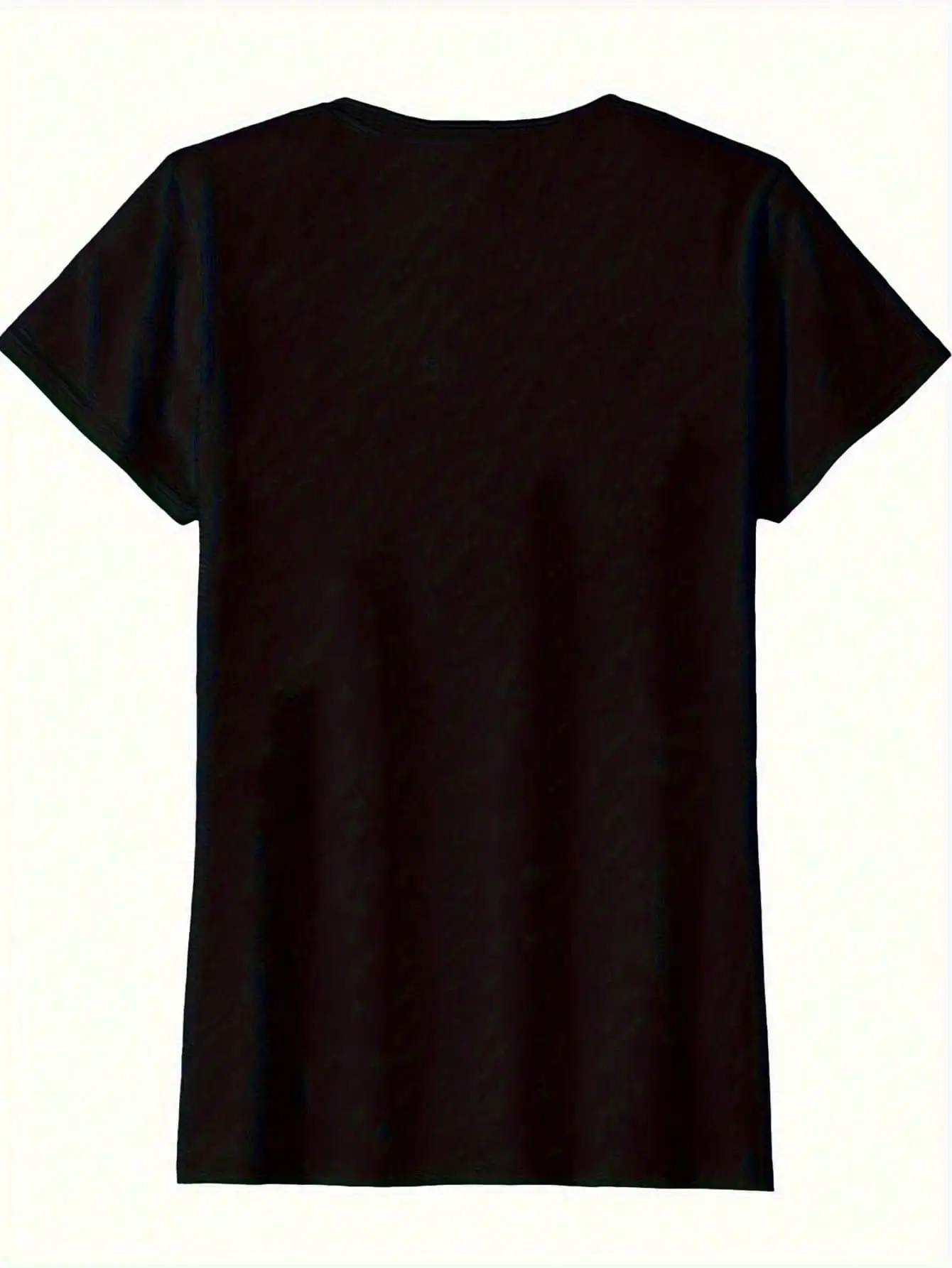 Damen-T-Shirt mit 100 % Billard-Grafik – lässiger Rundhalsausschnitt, kurze Ärmel, schwarzes Löwenzahn- und Pool-Queue-Design, maschinenwaschbar