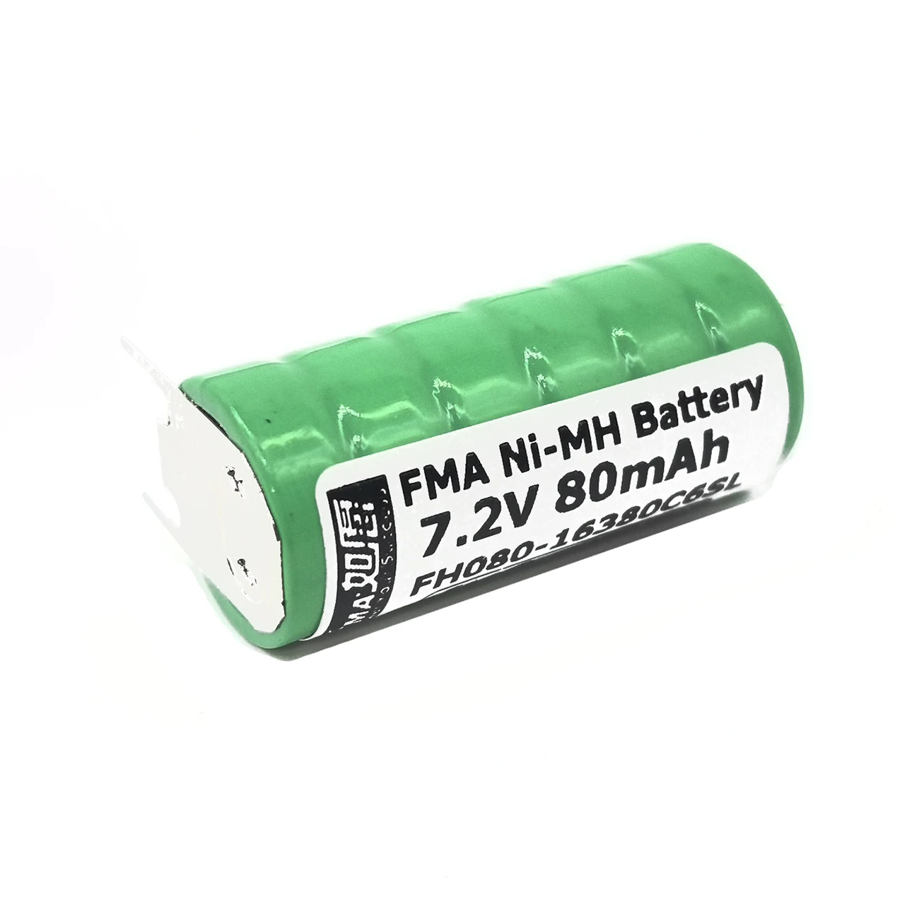 FMA 7.2V 80mAh Ni-MH Rechargeable Battery for Motorbike Vehicle Car Siren Anti-Theft Alarm System Per un Antifurto Di Una Moto