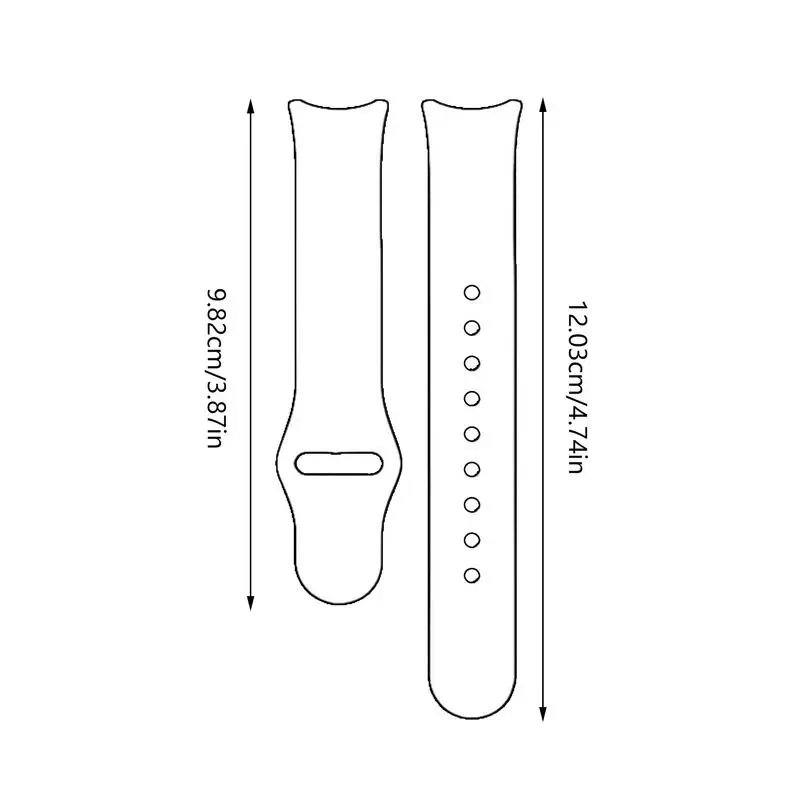 미밴드 10 9 8 NFC 시계 손목밴드 스마트워치 방수 퀵 릴리즈 시계줄 여행 피트니스 운동용