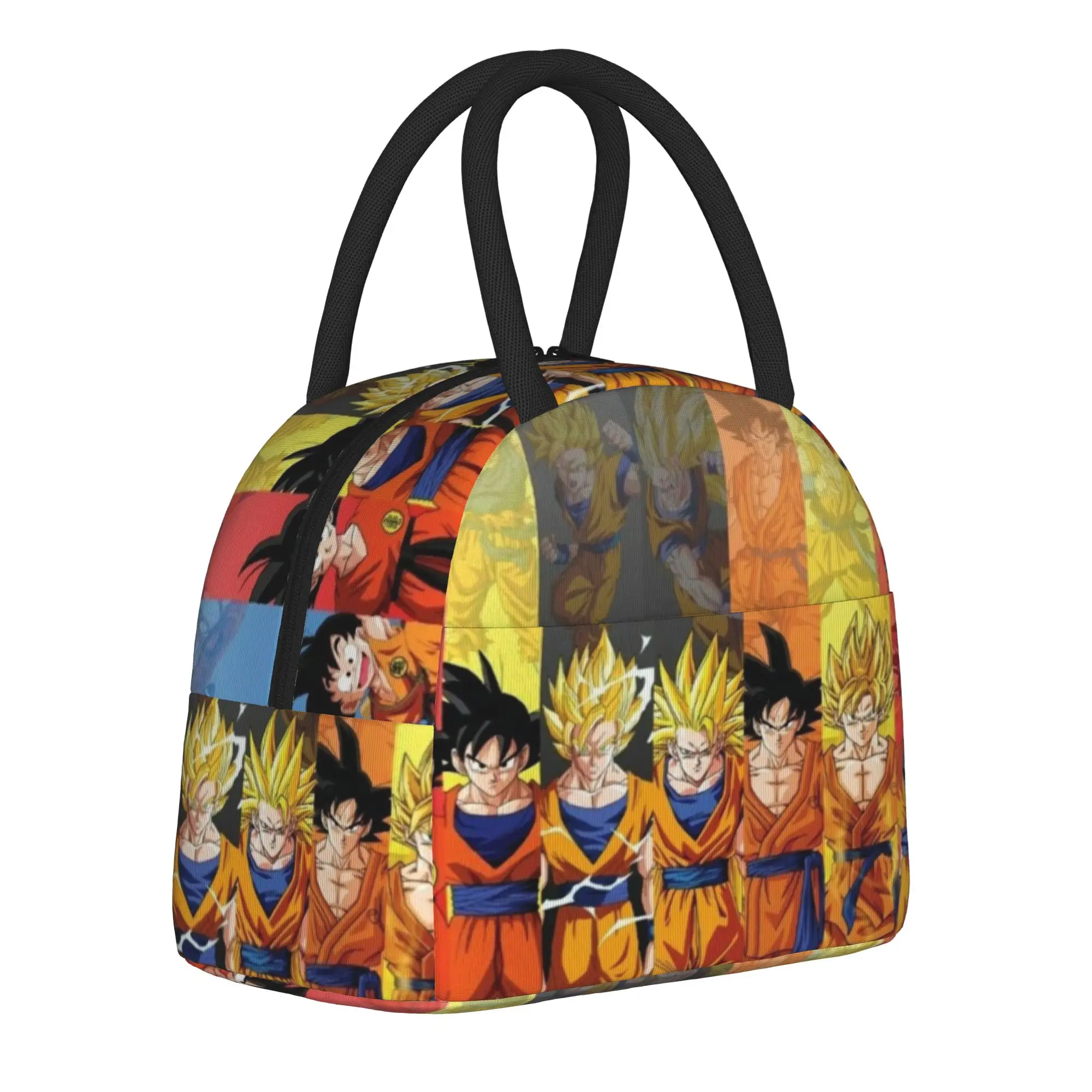 

Dragons Balls DragonBallz anime Insulated Lunch Bags for Men Women Food Container Reusable Thermal Cooler Lunch Box For Work
