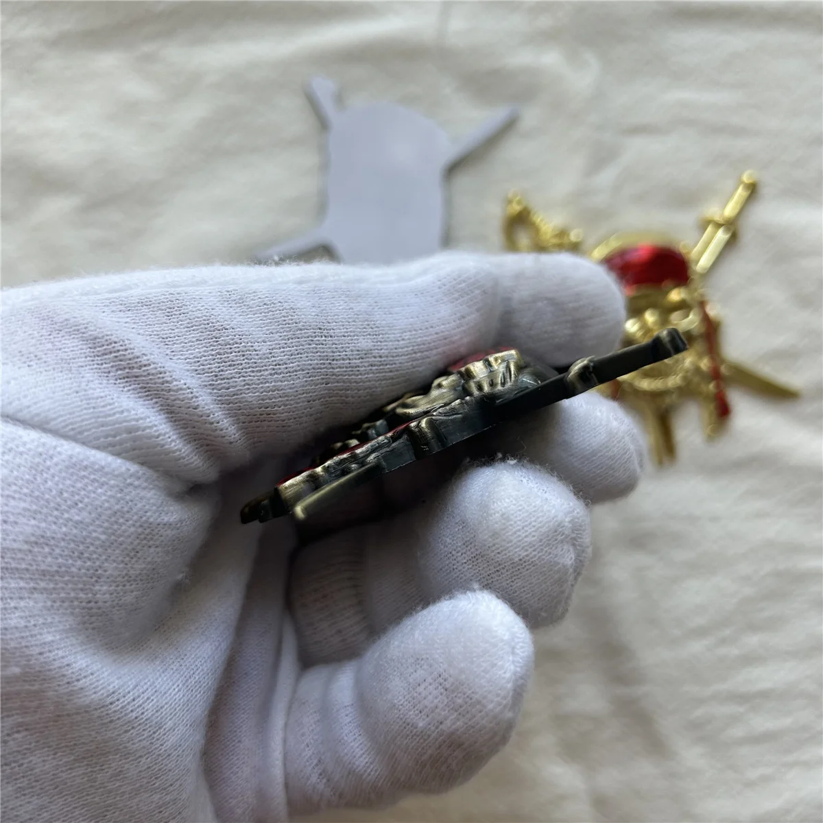 شعار سيارة معدني على شكل جمجمة قرصان على شكل جمجمة مناسب لملصق السيارة الجانبي لذيل صندوق السيارة وإكسسوارات الديكور #6