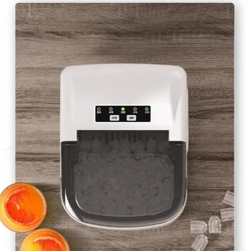 Ice Maker Small 15kg Smart Mini Household Automatic Round Ice Cube Maker  Ice Machine Easy To Make, Cool All Summer Long