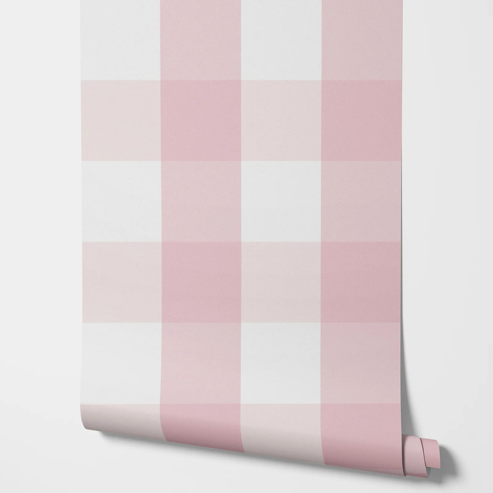 

Розовые обои в клетку, обои с кожурой и наклейкой для украшения детской комнаты, традиционные обои с розовой сеткой, настенный декор, декор комнаты