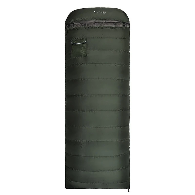 Adult adults thickened cold-proof camping portable warm liner, removable goose down sleeping bag