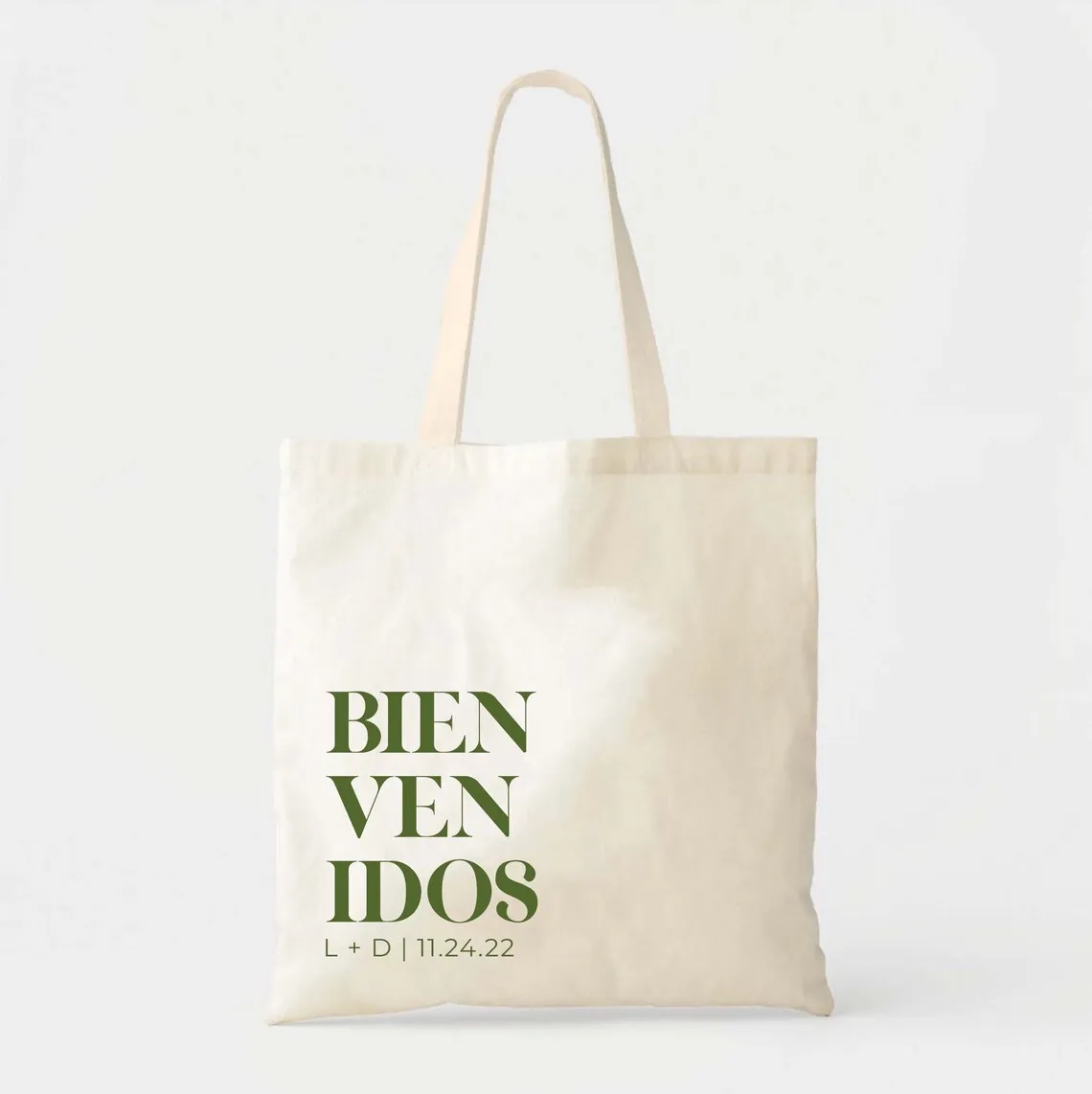 Bienvenidos Mexico Welcome Tote - Wedding Welcome Tote - Bachelorette Gift - Destination Wedding Tote - Custom Tote - Beach Wedd