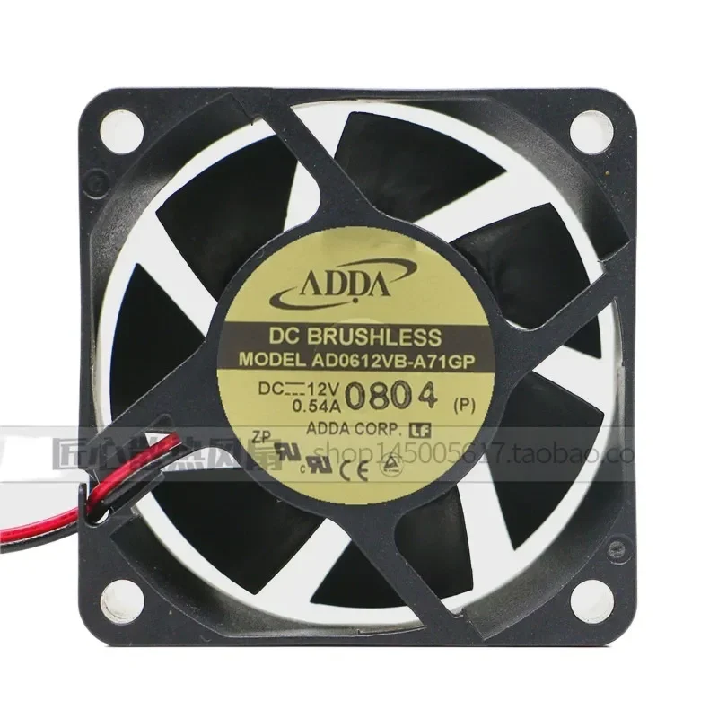 For ADDA AD0612VB-A71GP 6CM 12V 0.54A 6025 Power Supply Server Large Air Volume Fan