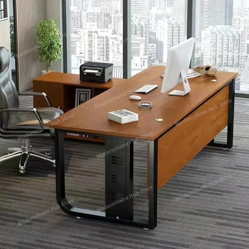 Cheap Storage Executive Desk Black Wooden Strong Large Luxury Cheap Office Desks Drawers Modern Escrivaninha Office Furniture
