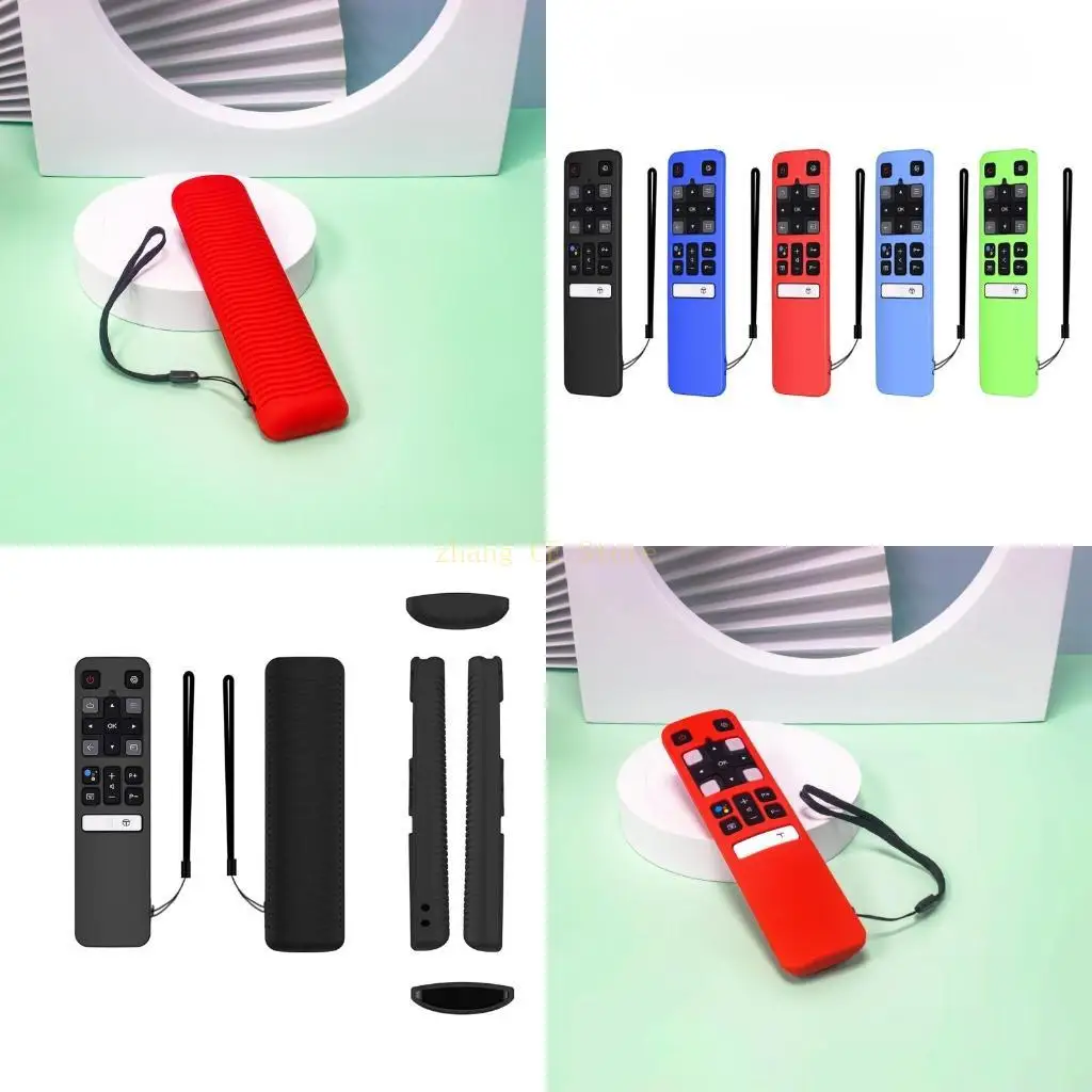 M5TD For TCL 65p8s 55p8s 55ep630 50p8s 49s6800fs 49s6510fs,Cover for TV Remote Control RC802v Fmr1 Flr1,Silicone Material