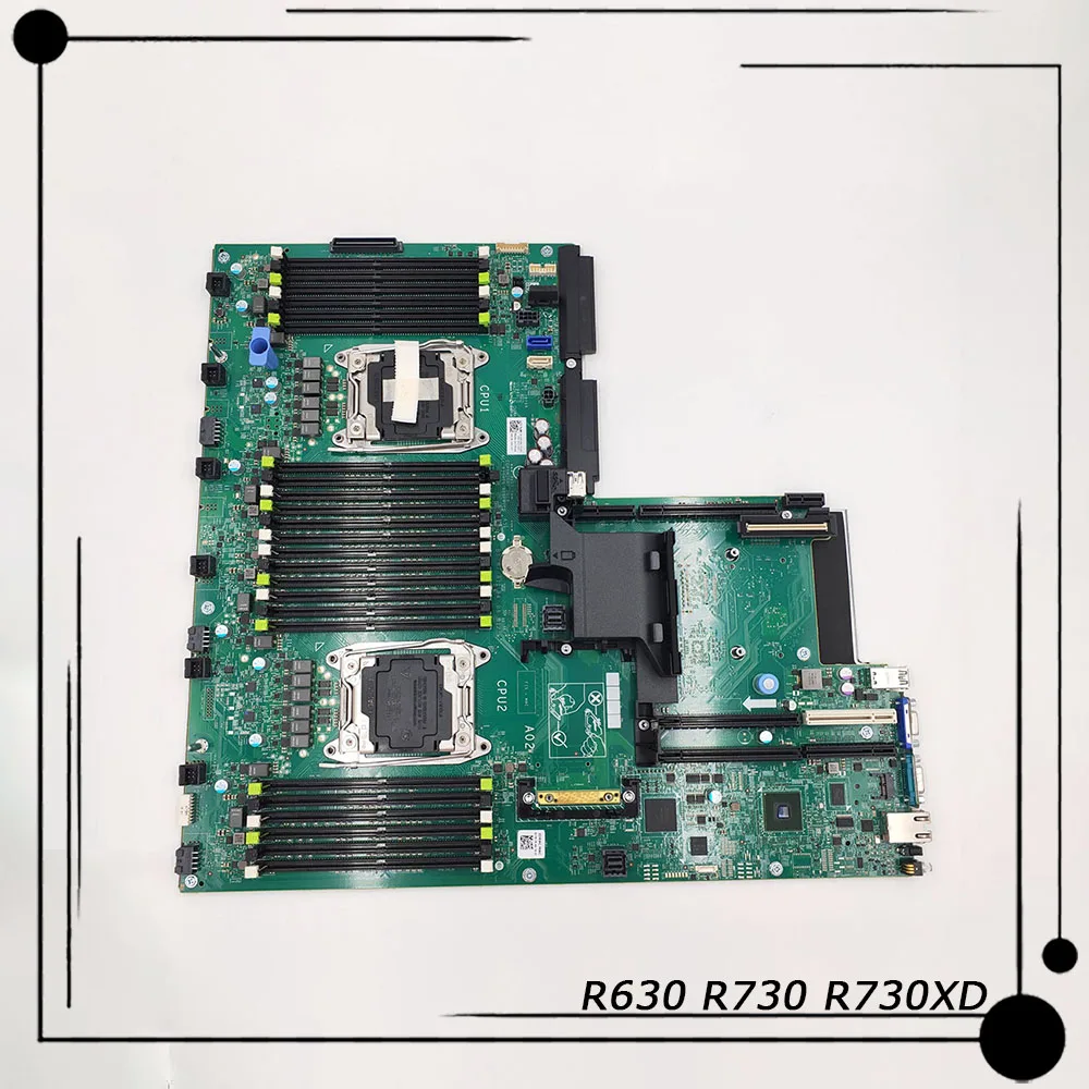 CNCJW 599V5 72T6D H21J3 4N3DF For DELL R630 R730 R730XD Server Motherboard