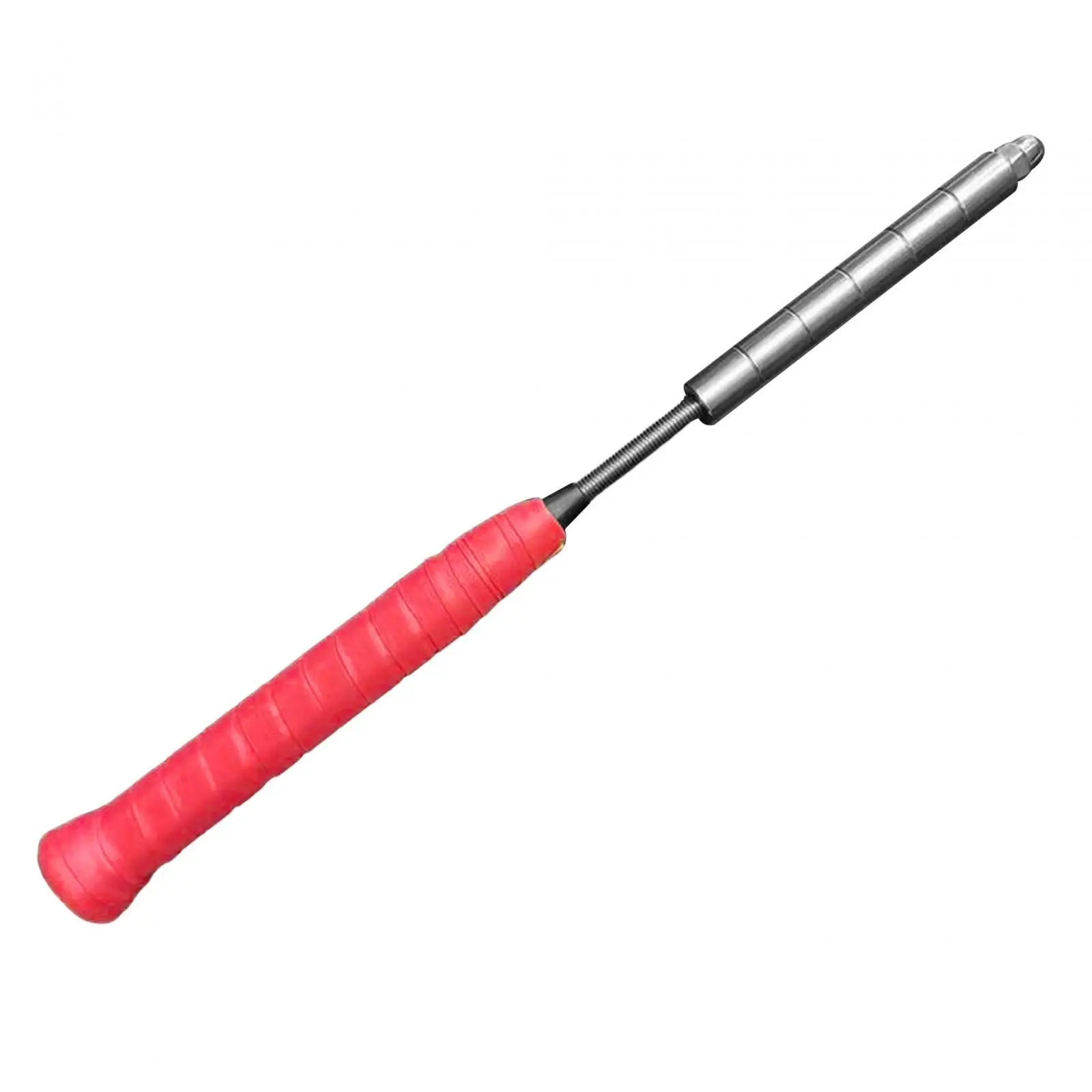 Badminton Trainer Training Racket Wooden Handle Weighted Aid Device for Power Strength Practice Equipment