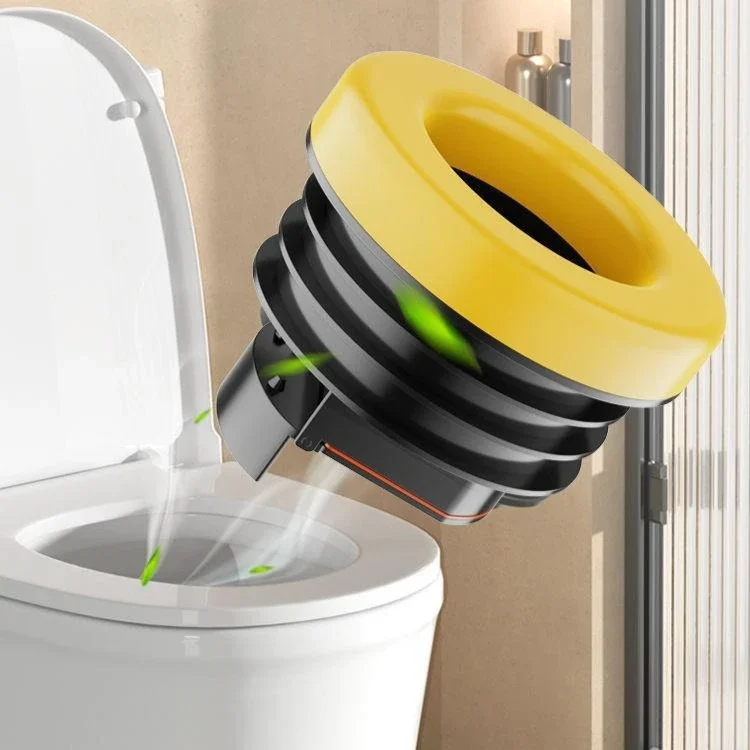 

Toilet Bowl Flange Ring Practical Toilet Odor-resistant Drain Pipe Donut Sealing Ring Anti Leakage Toilet Repairing Parts