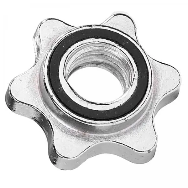 Dumbbell Collar Nuts Magnetic Lock Stainless Steel Weight Lifting Fastener for Gym Adjustable Dumbbell Bar 2.5cm