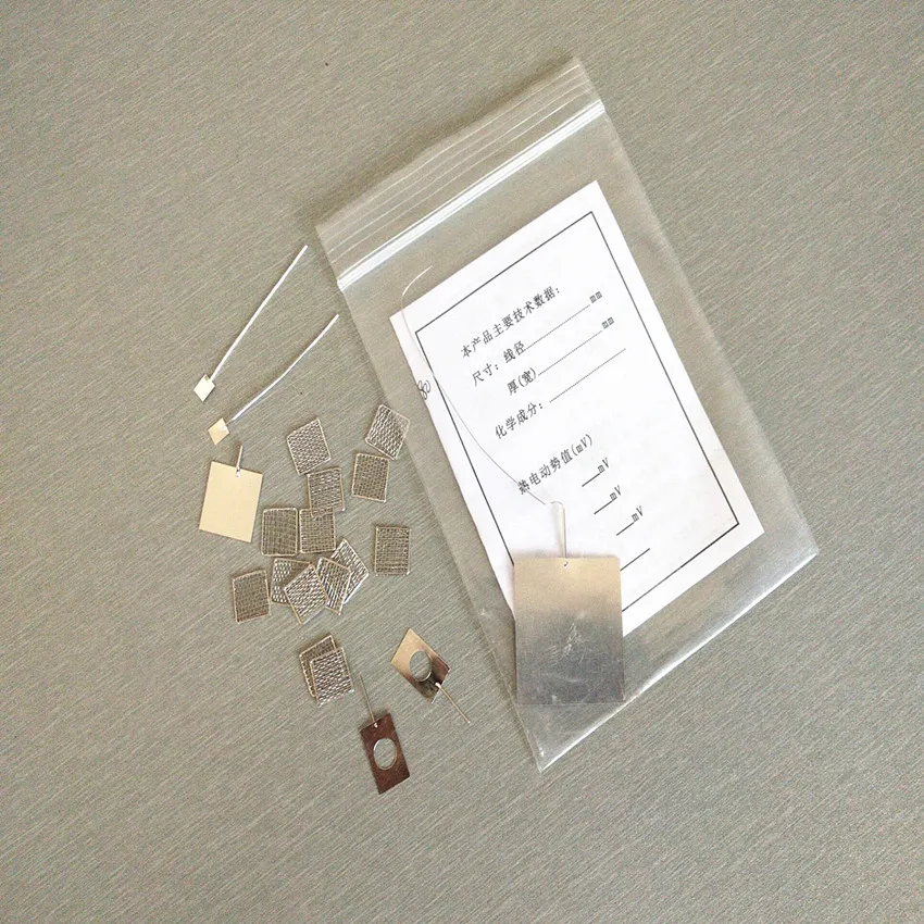 

99.99% Pure Platinum Plate Electrode 5x5x0.1mm for Lab Research