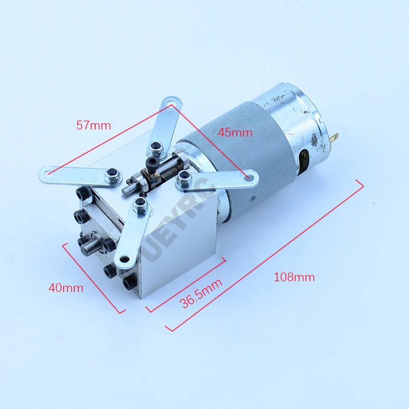 1:14th Scale Metal 2 Gear Gearbox with Transfer Case for Tamiya RC Truck Tipper SCANIA 770S VOLVO BENZ MAN TGX Car Accessories