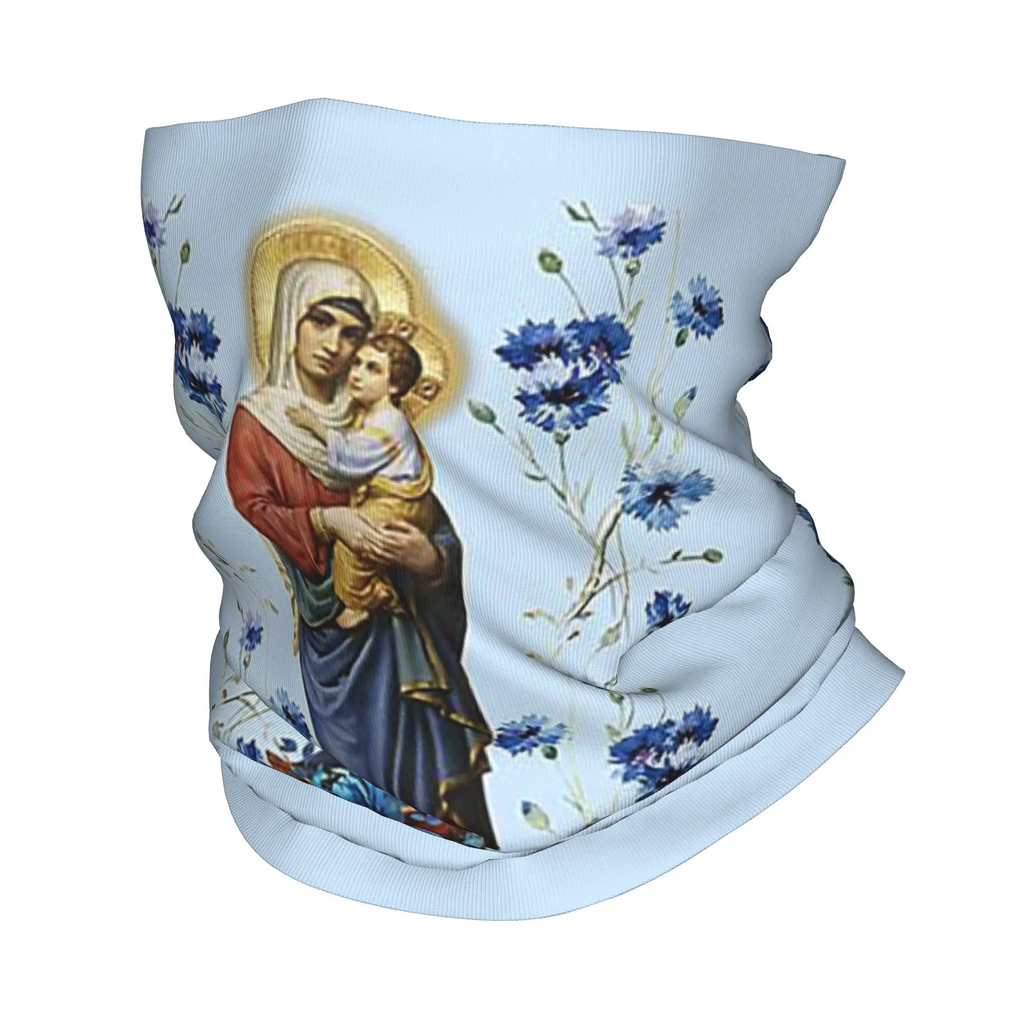 

Catholicism Saints Jesus Mary Bandana Neck Cover Printed Magic Scarf Multifunction Headband Running Unisex Adult All Season
