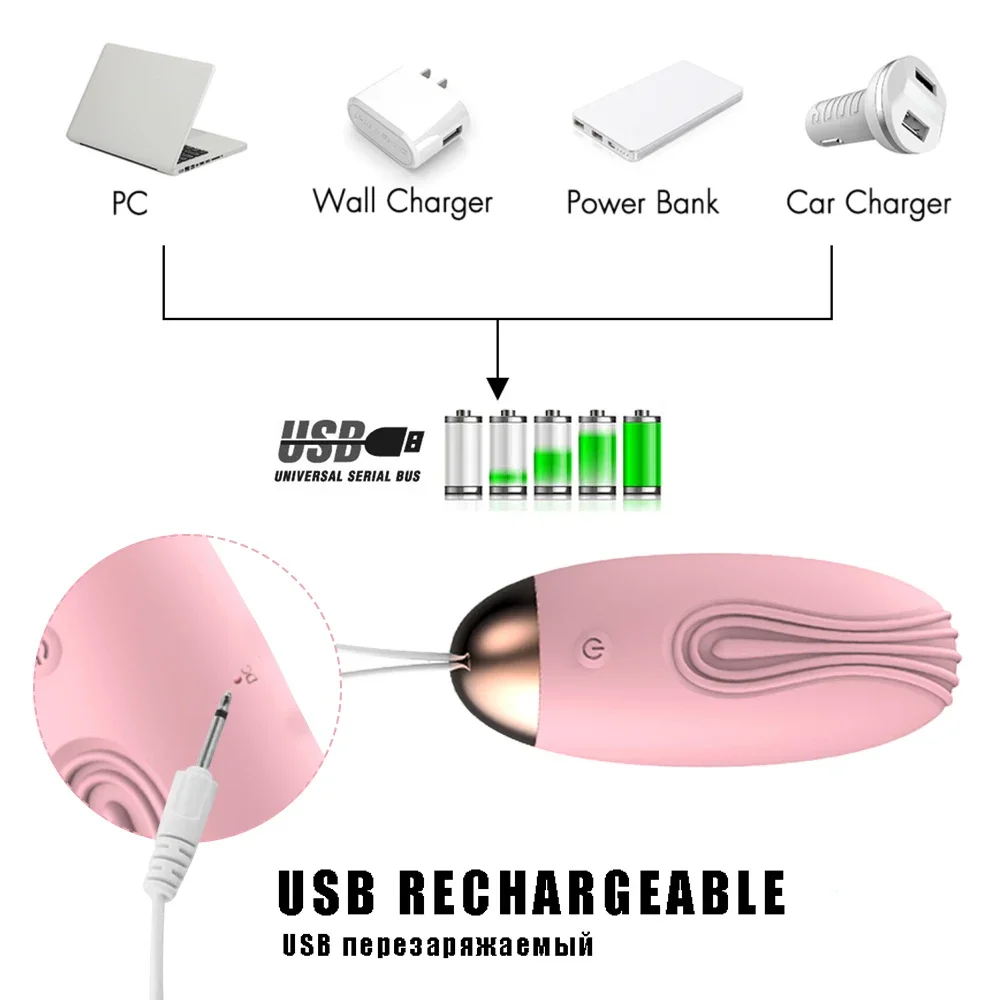 Wireless Remote Control Vibrator for Women - 10-Speed Bullet Egg & Kegel Ball Set | Clitoral & Intimate Stimulation image 6