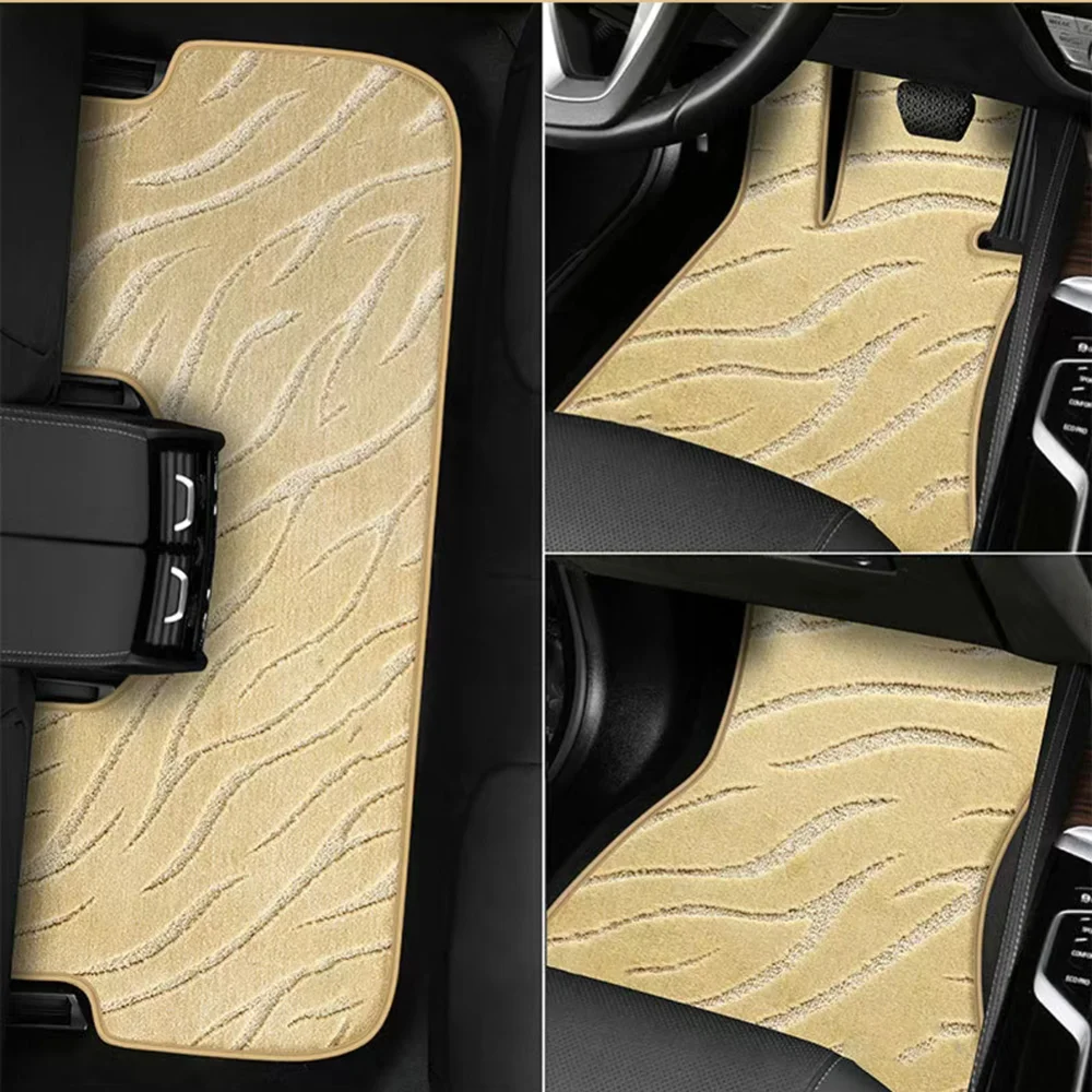 4PCS Starry Sky Blanket Custom Car Floor Mats For Mercedes Benz E-CLASS W212 W213 W214 E300 Auto Carpets Accessorie Floor Liners view 6