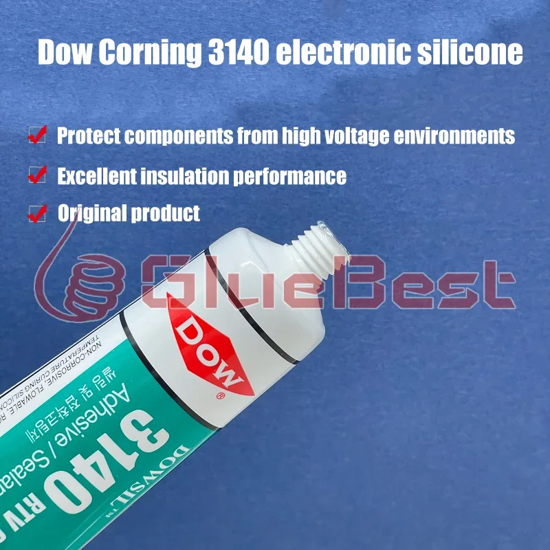 Imagem -02 - Dow Corning 3145 3140 90ml Borracha de Silicone Eletrônico Isolamento Fixo Selante Resistente à Tensão Produto Original