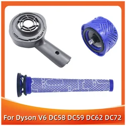 Cubierta trasera del Motor, Kit de actualización de filtro HEPA para Dyson V6, DC58, DC59, DC62, DC72, DC74, piezas de aspiradora