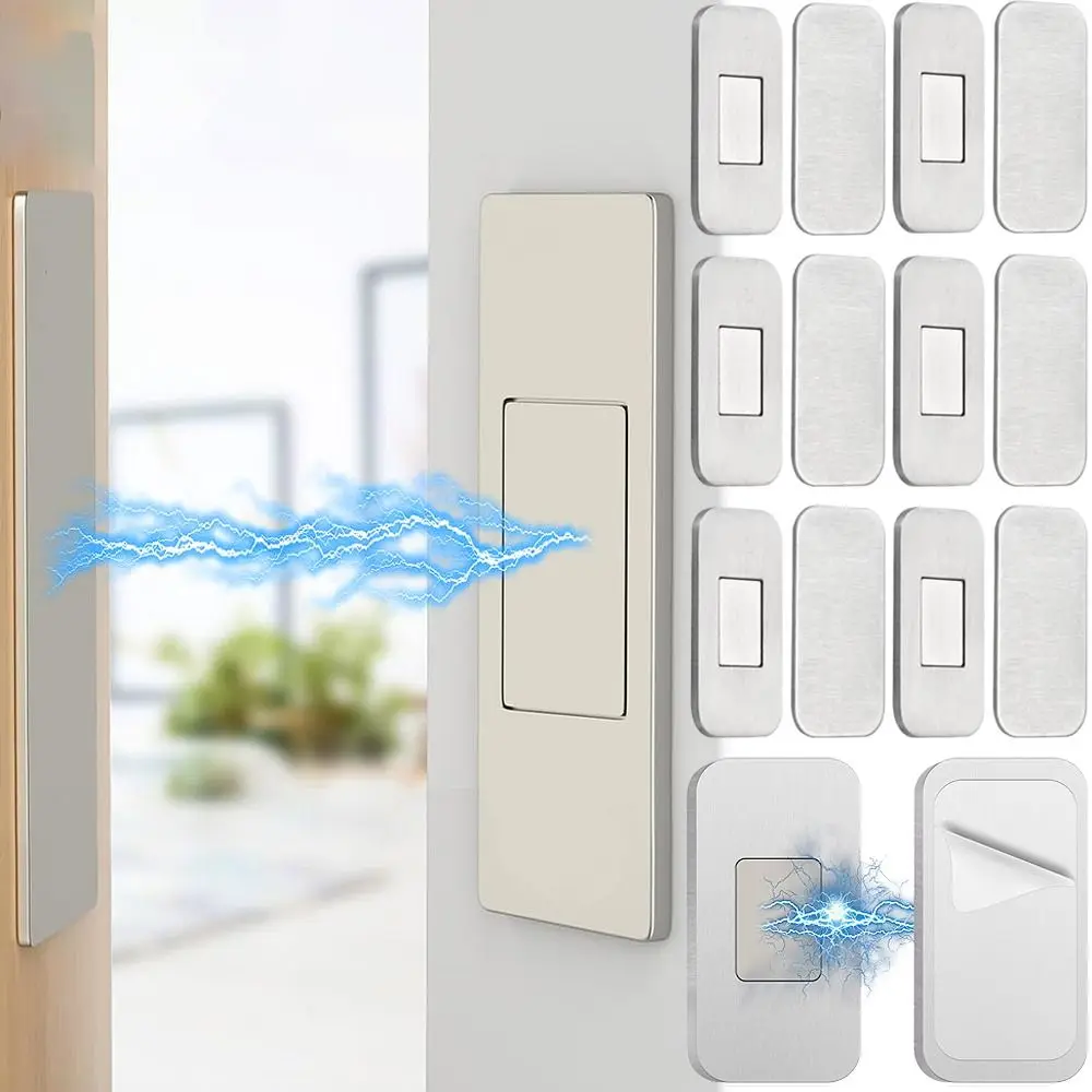 Wardrobe Self-adhesive Door Closer Latch Closures Cabinet Catches Ultra Thin Furniture Fittings Door Stopper