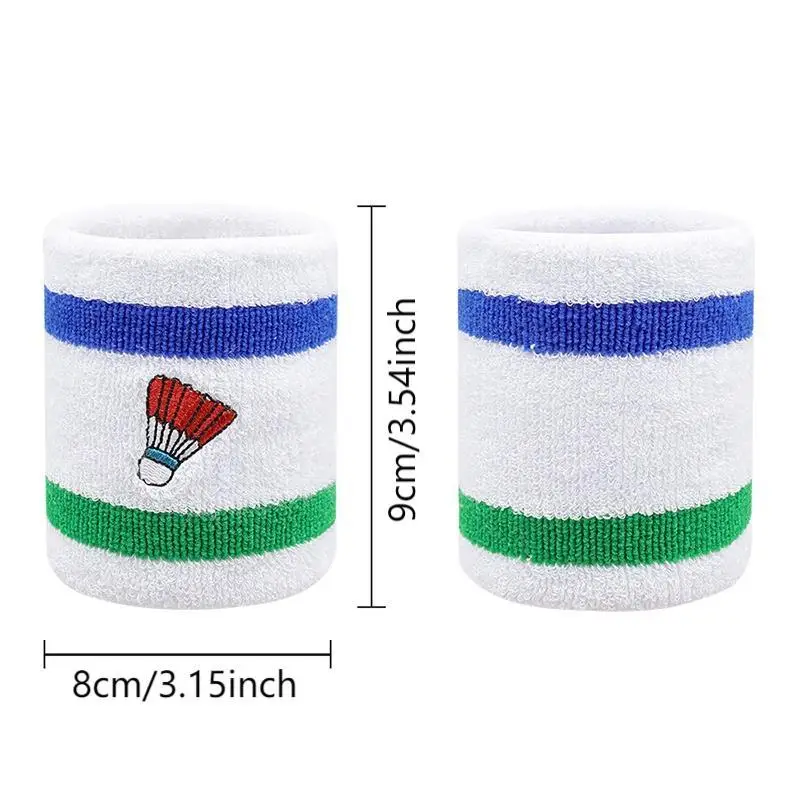 1 pasang gelang olahraga Badminton/tenis/basket/pelindung pergelangan tangan voli tali pelindung pergelangan tangan kebugaran berlari alat pelindung pergelangan tangan