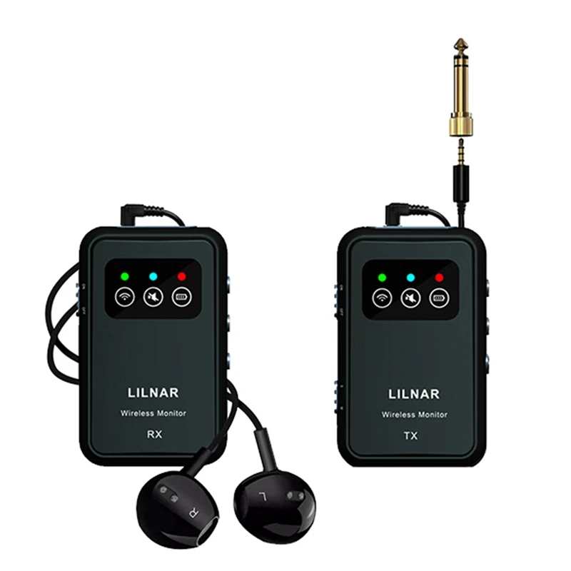 Wireless In Ear Monitor System 2.4G Wireless IEM System Transmitter Receiver Support Stereo Mono Singer Studio-A38R