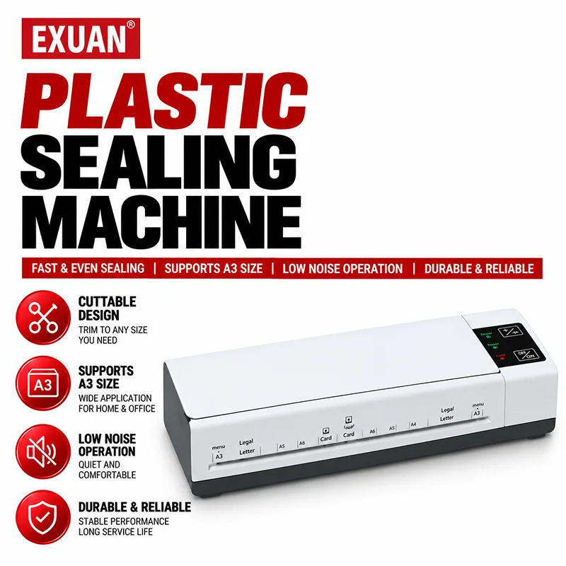 Laminating And Hot Pressing Film Sealing Machine Office A3 Laminating Machine Plastic Sealing Machine For Commercial Photos