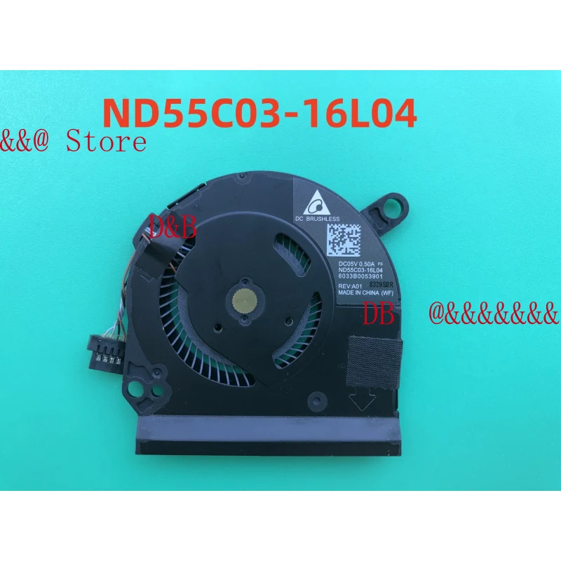 Ventilador de GPU original para HP Envy serie 13-AD UMA-L ND55C03-16L04 6033B0053901