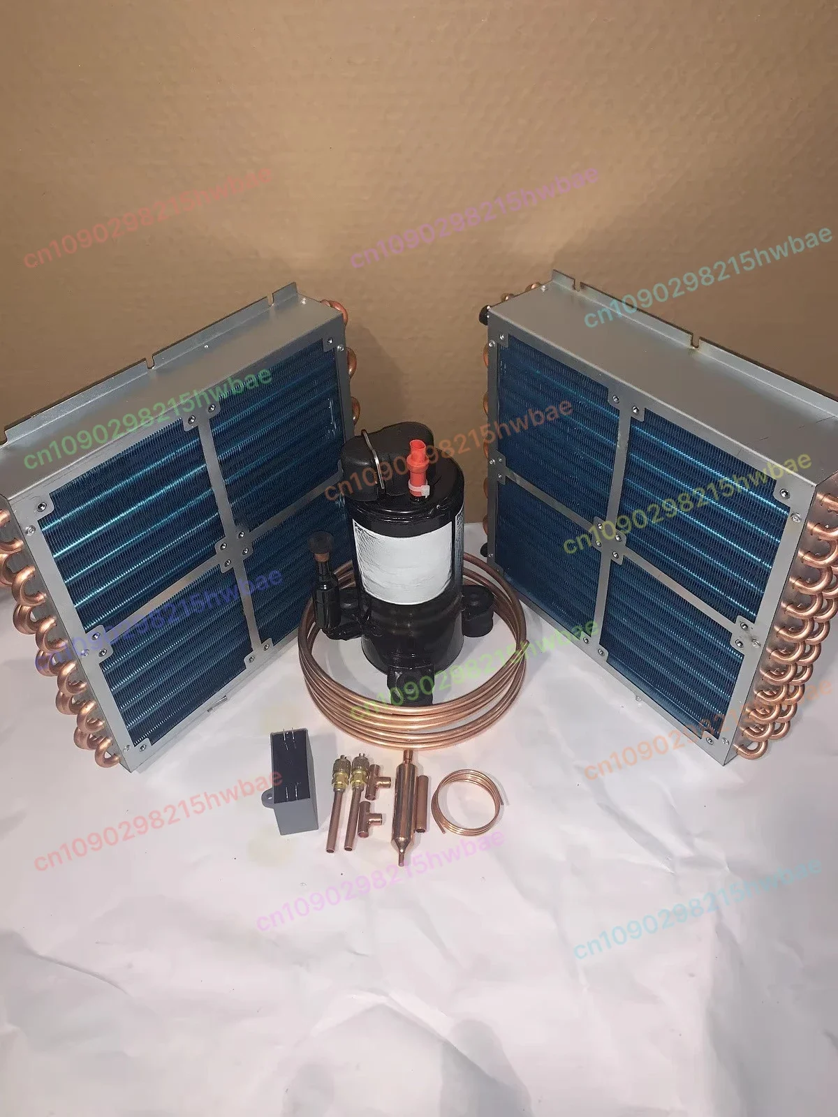 DIY Mini AC Waterkoeler Compressor Kit Complete koelonderdelen Condensor Verdamper Home Cooling Project - afbeelding 1