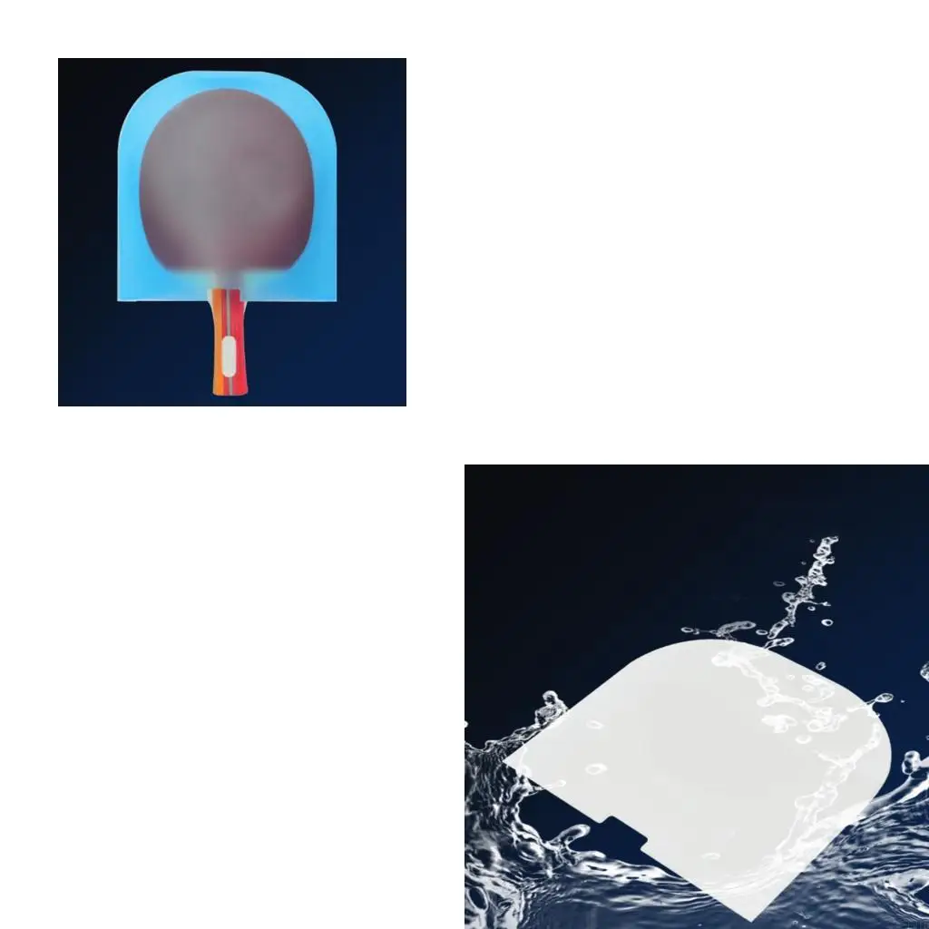 

Tear Resistant Table Tennis Racket Cover Table Tennis Paddle Protector Light Weight Pingpong Paddle Guard