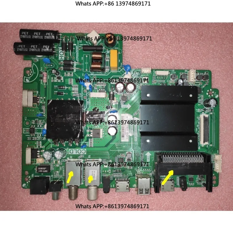 TP.MS5510S.PB782     MT659A   Three in one TV motherboard WiFi network 1g+8G 63-75v 600ma