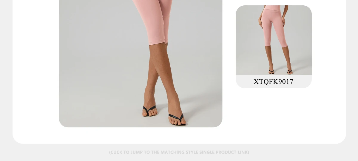 Damen Sommer-Sportset 2-teilig Ärmellose Stoßfeste Weste Capri-Leggings 3/4 Zweiteiliger Fitness-Yoga-Laufanzug für Outdoor-Aktivitäten – Detail 5