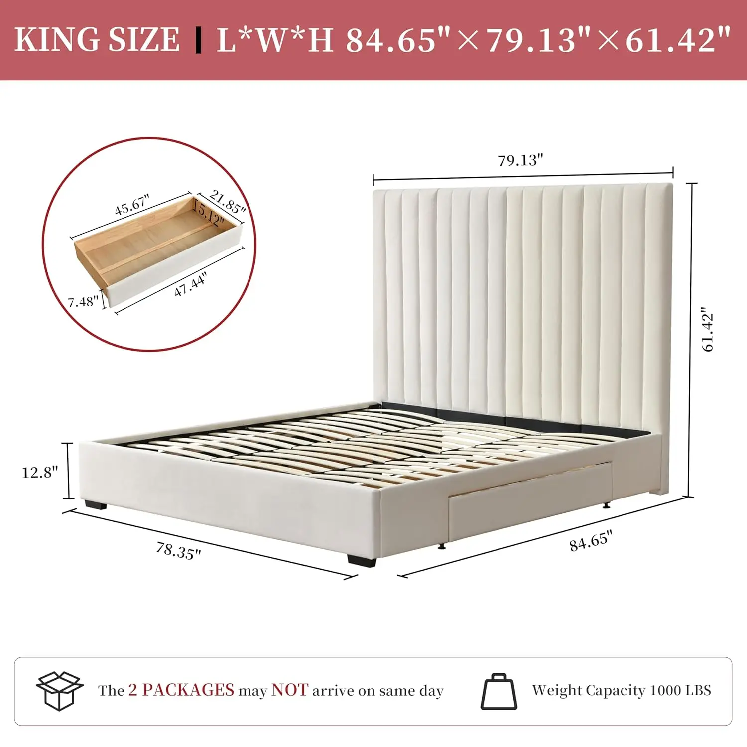 Thumbnail 2 - #29 Cheap Upholstered Headboards Worth Buying
