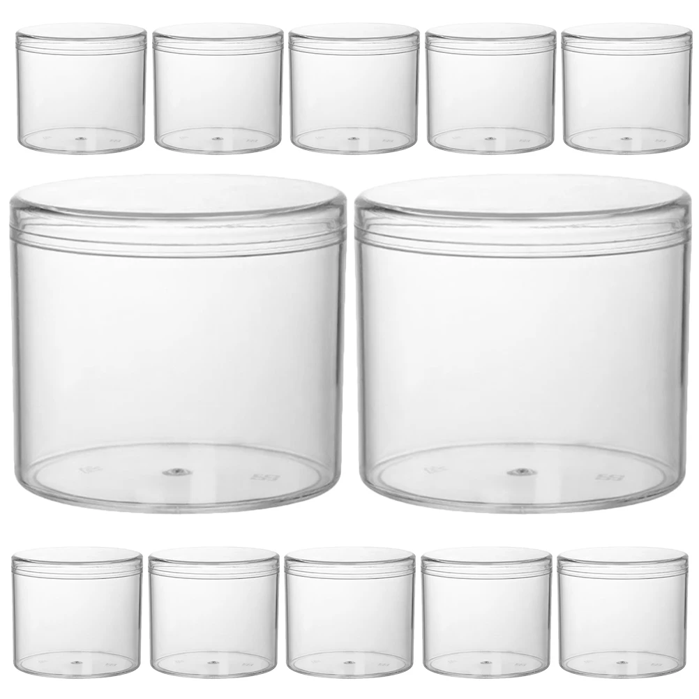 

15 Pcs Storage Kitchen Holder For Storage Containers Airtight Jars with Lids Kitchen Pantry 85mm 100mm Plastic Canisters