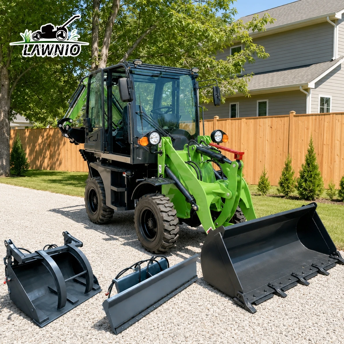 New Model Backhoe Loader  with 800kg Loading Capacity and High  Capacity for Pipeline Trenching Wheel Loader