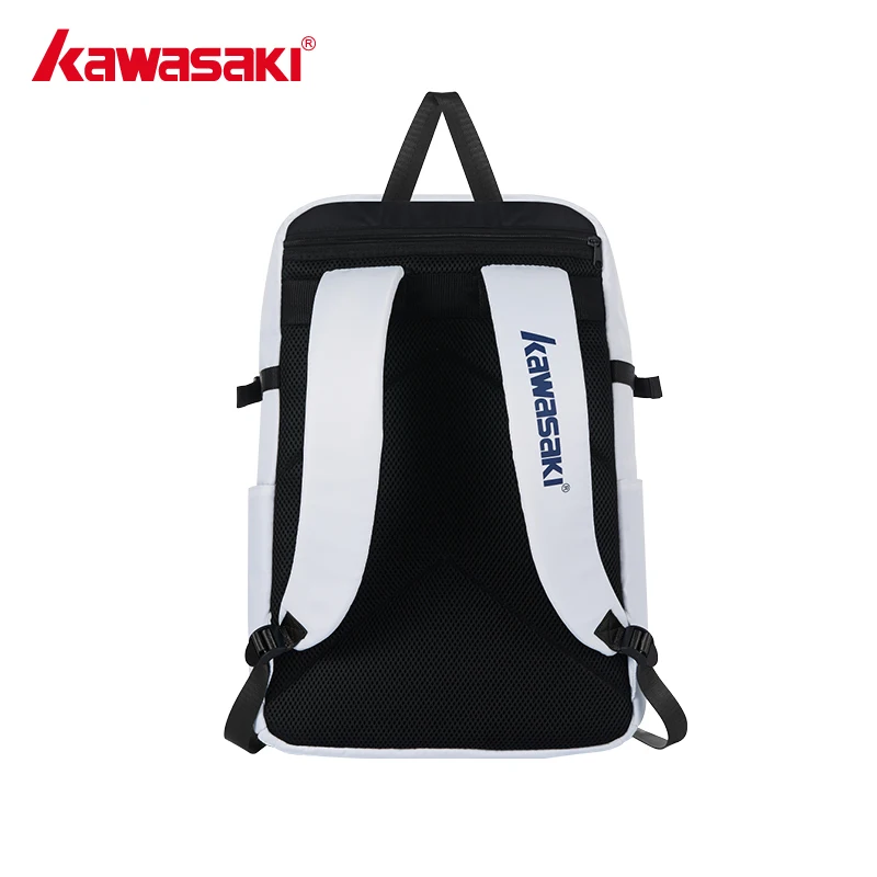 Mochila deportiva de bádminton Kawasaki Fashion con compartimento independiente para zapatos, mochila de poliéster, zapatillas, bolsas de bádminton