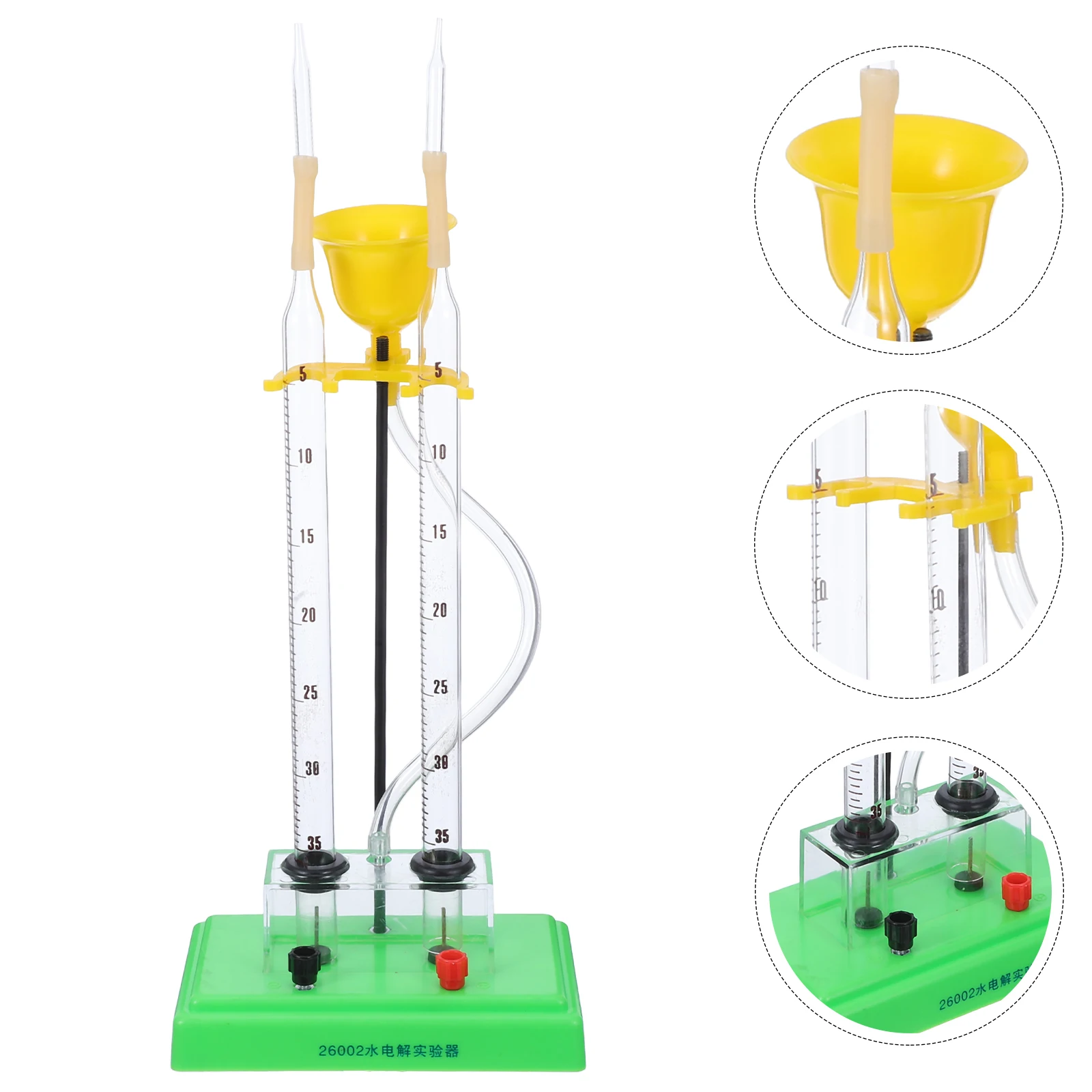 

Water Electrolysis Experiment Device Plastic Science Lab Apparatus For Classroom Teaching Demonstration Hydrogen Oxygen