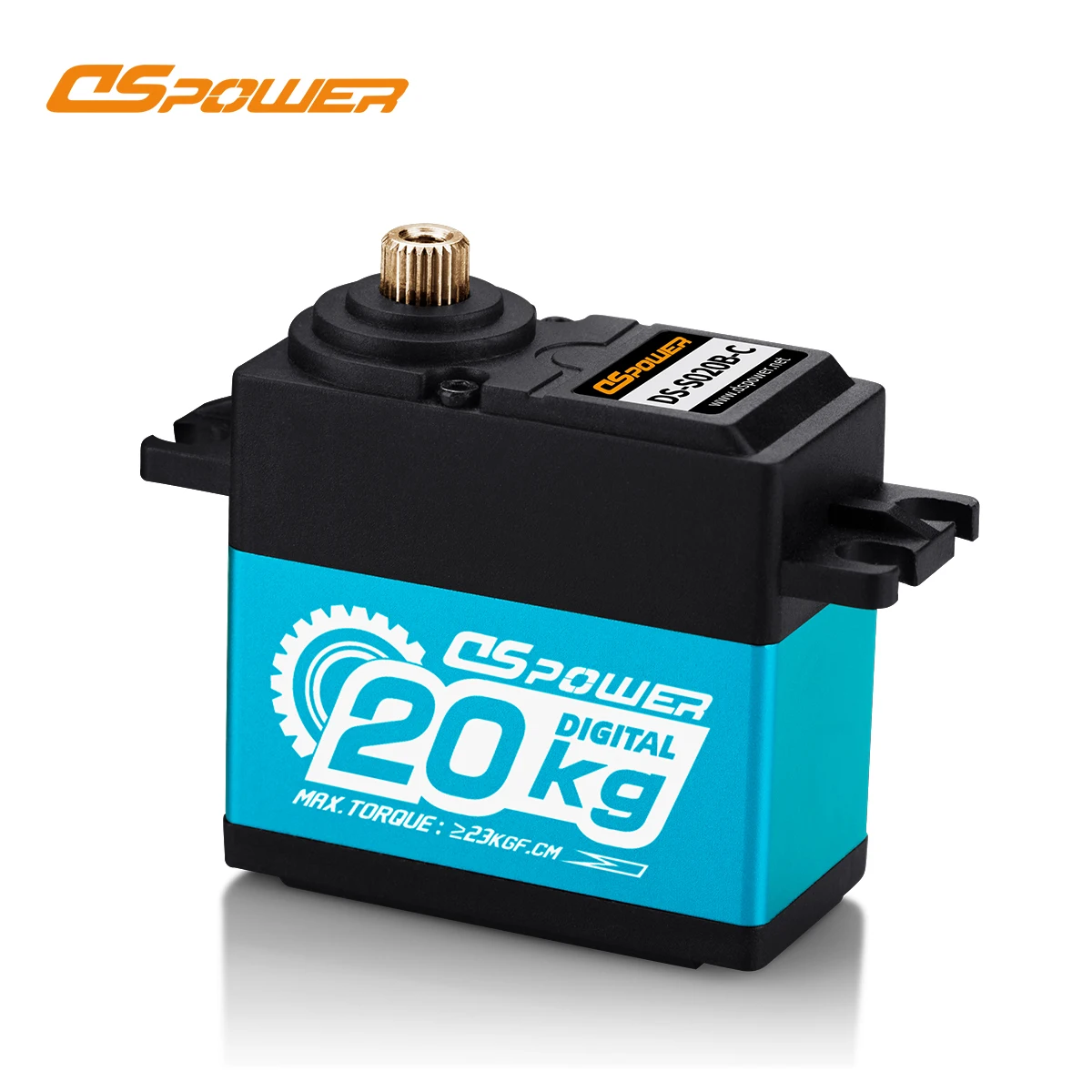 DSPOWER 20kg 30kg Metal Gear Digital Servo Motor 25T Metal Arm High Speed for 1/8 1/10 RC Car Plane Robot Boat Model Toy Part