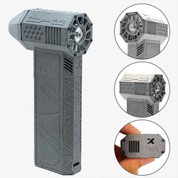 Mini Turbo Jet Fan com alta velocidade duto, poderoso Blower, ventilador violento, Alto Desempenho, Motor sem escova, 120.000 RPM