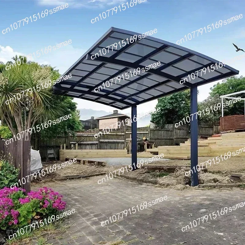 Aluminum Alloy Carport Home Villa Gazebos Garden Outdoor Canopy Tent Modern Custom Parking Shed Sunshade Awning Patio Pergola GL