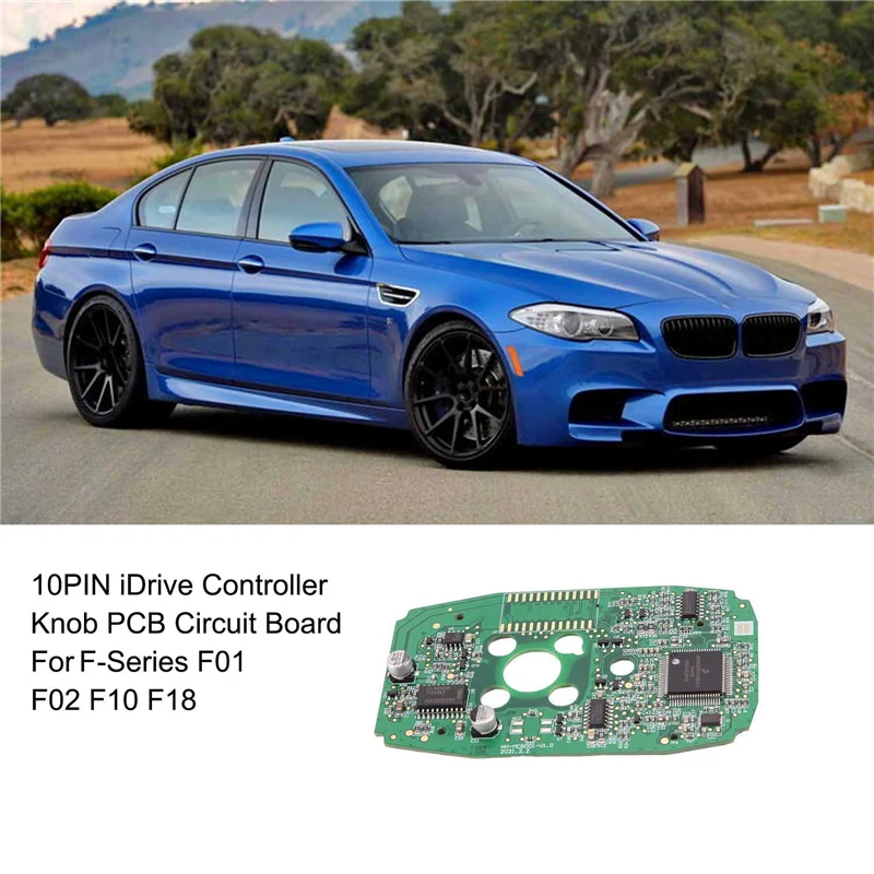 10 Pin Car IDrive Multimedia CIC Controller Knob PCB Circuit Board Repair Kit For-BMW F-Series F01 F02 F10 F18