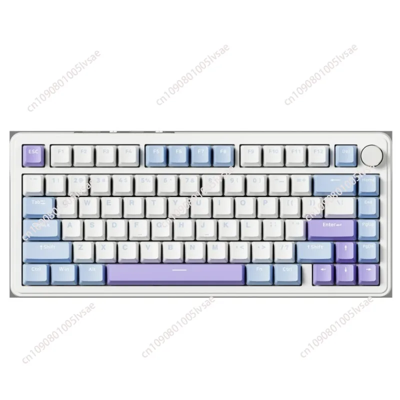 

Механическая клавиатура X85, RGB, трехрежимная Беспроводная bluetooth клавиатура с горячей заменой и гравировкой по бокам