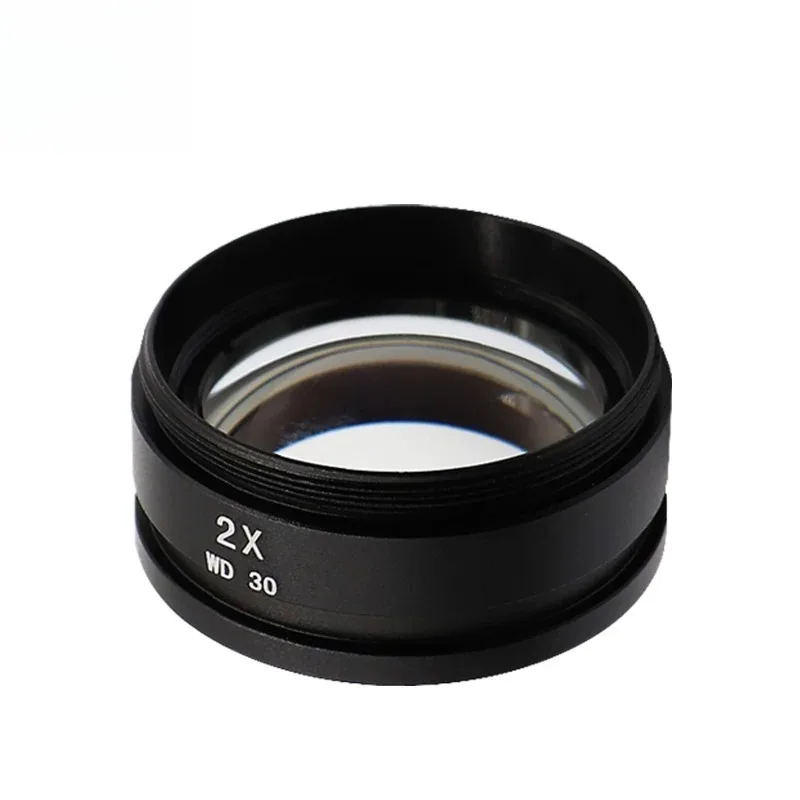 Binocular microscope doubling lens 0.5X0.7X reduced objective lens increased working distance anti-oil fume high definition lens