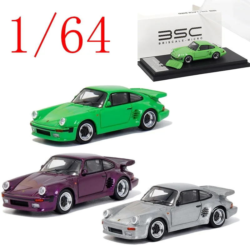 

BSC Diecast 1/64 Scale Porsche Alloy Model Cars Porsche RWB 930 Play Vehicles Toys for Boys Gift Original Box