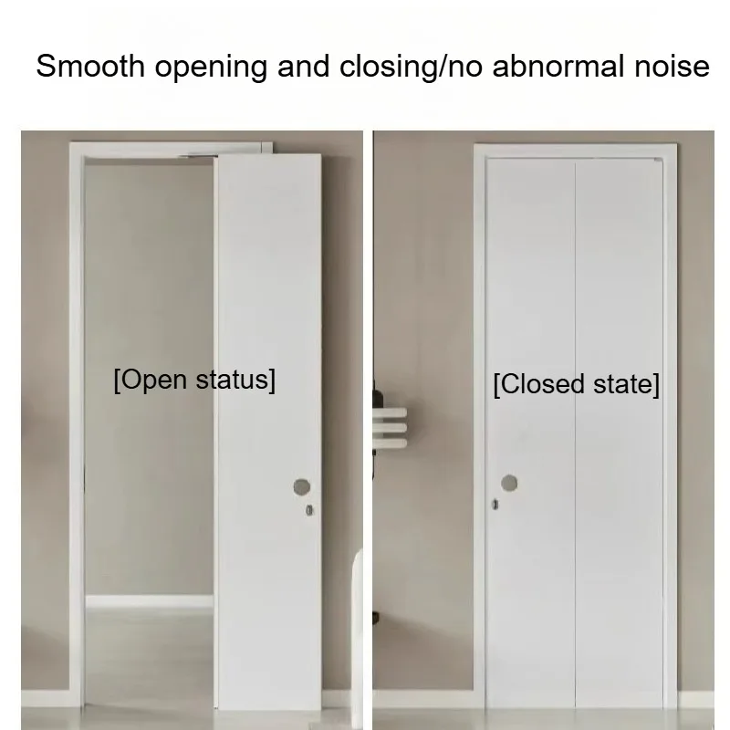 Silent Wide Folding Door Hinge Stainless Steel Hinge Hardware 180 Degrees 90 Degrees Folding Door Hinge 600/700/800/900/1000mm