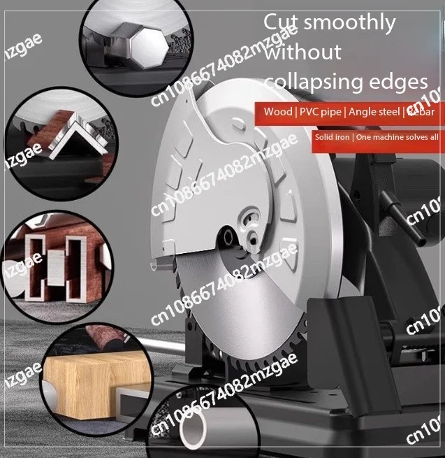 Metal desktop cold cutting saw 14 inch high-power 355 profile cutting machine angle steel reinforcement