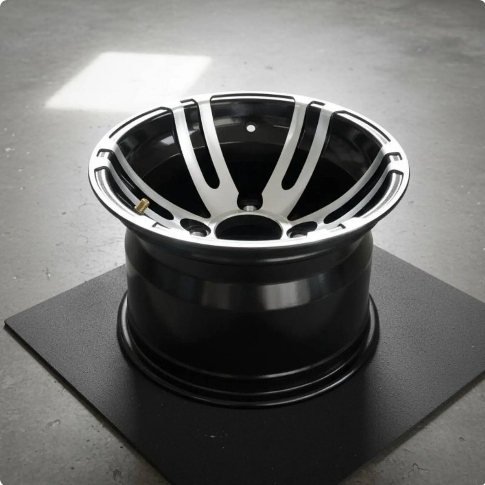 205/50-10 Wheel Assembly Multi-Terrain Pattern 10 Inch Utility Cart Tire and Wheel Vehicle Part