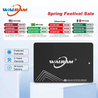 WALRAM SSD 512GB 128GB 256GB Hard Disk Drive SATA3 SSD 1TB 120GB 240GB 480GB Hdd 2.5 \