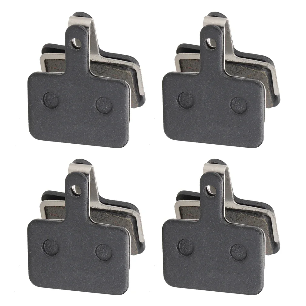 1-4 Pares de Pastilhas de Freio de Bicicleta Semi-Metálicas de Resina para Shimano B01S M375 M395 M446 M485 M486 M416, Peça de Freio para Bicicleta MTB